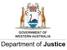 Justice, Department of (State) - Courthouses (Regional) Logo