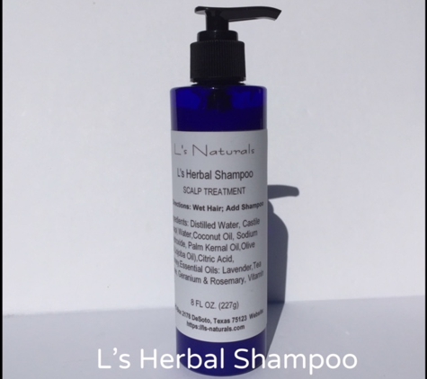 L's Naturals - Desoto, TX. L's Herbal Shampoo.