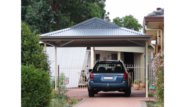 Judds Garages - Edgeworth, NSW. Dutch Gable Double Carport