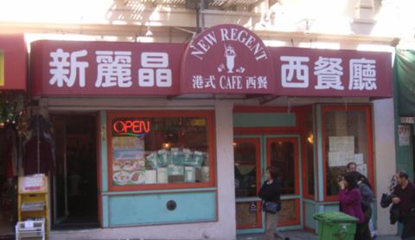 New Regent Cafe - San Francisco, CA