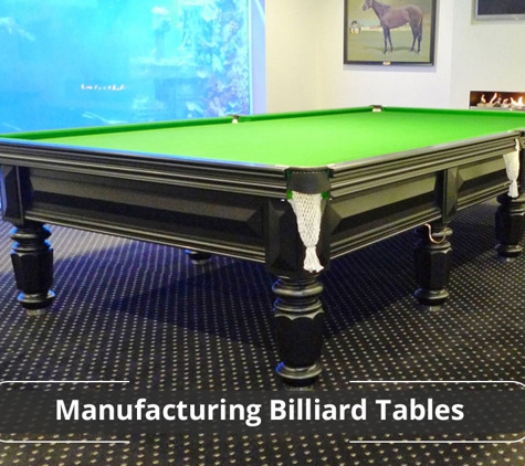 Alcocks - Malvern East, VIC. Manufacturing Billiard Tables