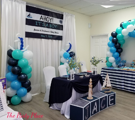The Party Place Banquet Hall - Orange Park, FL. Nautical baby shower