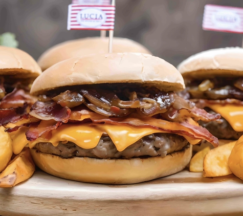 Lucy's Pie House and Grill - Sealy, TX. Juicy Cowboy Burger