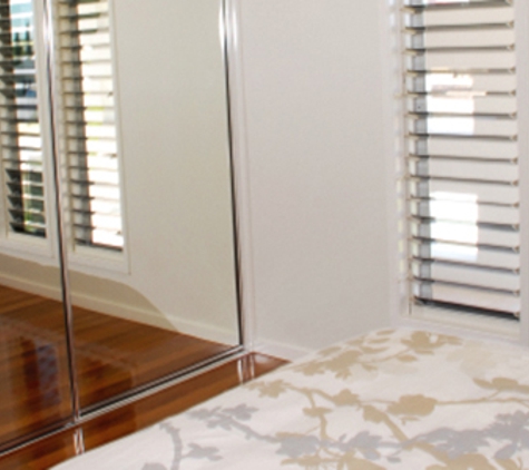 Bradnam's Windows & Doors - Mount St John, QLD. Sliding Wardrobe Door With Mirror Inserts