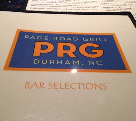 Page Road Grill - Durham, NC