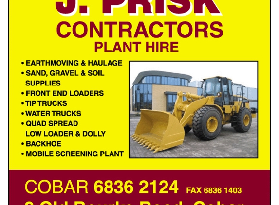 J. Prisk Contractors - Cobar, NSW