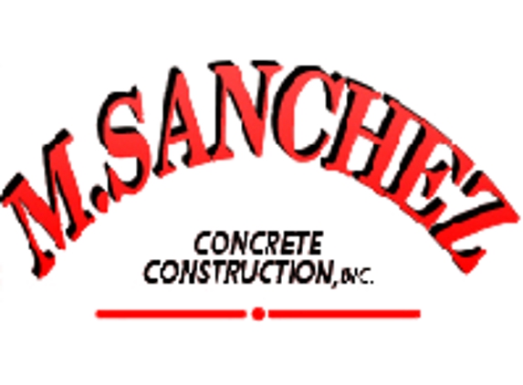 M Sanchez Concrete Construction Inc