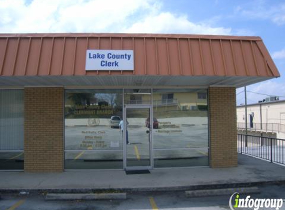 Lake County Marriage Licenses-South Lake Branch Office - Clermont, FL