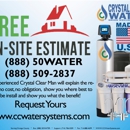 Crystal Clear Water Filter Systems - Water Softening & Conditioning Equipment & Service