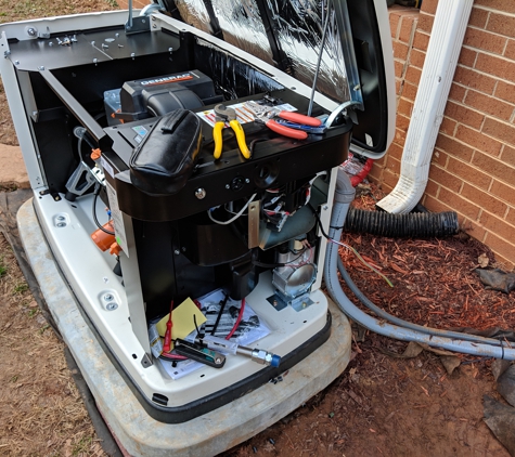 Scales Electrical Service - Winston Salem, NC. Scales Construction, LLC. 22kw generator install and transfer switch