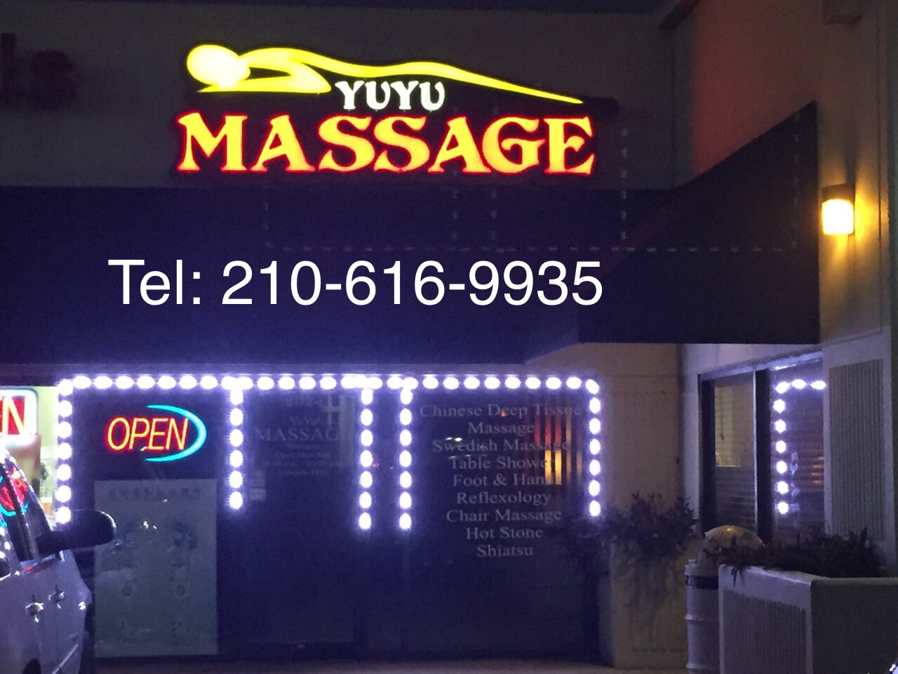 Yuyu Massage 8112 Fredericksburg Rd San Antonio Tx 78229