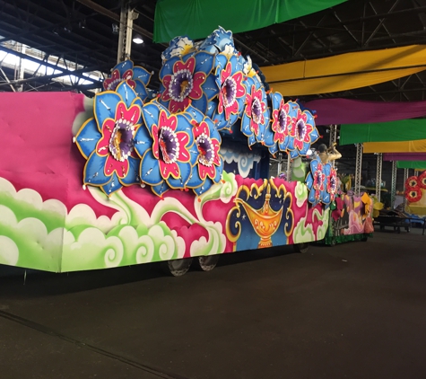 Mardi Gras World - New Orleans, LA. One of the 2016 Mardi Gras floats!!!