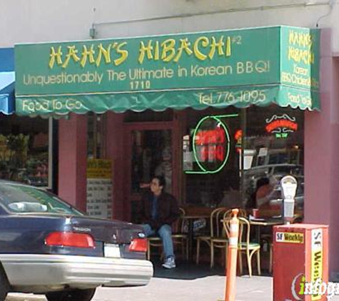 Hahn's Hibachi Korean BBQ - San Francisco, CA