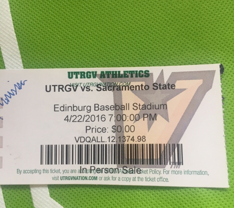 Utrgv Baseball Stadium - Edinburg, TX