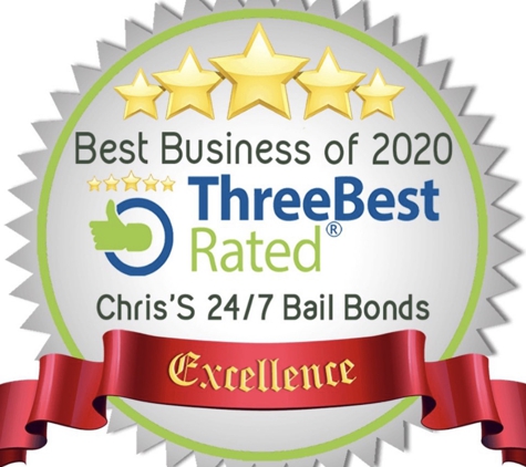 Chris's 24/7 Bail Bonds, Inc. - Jacksonville, FL. Voted Three Best rated Bail Bond Company Jacksonville Fl