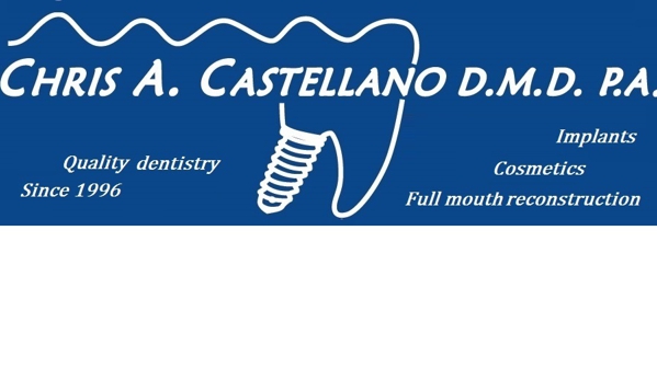 Chris A. Castellano D.M.D. P.A. - Riverview, FL. 6917 Us Hwy 301 S. Riverview, Fl Implants, cosmetic, general dentistry, and dentures 813-672-1917