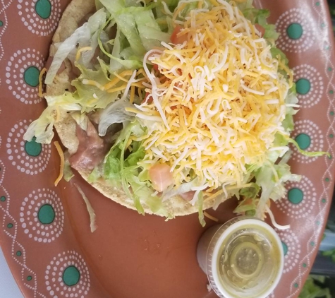 Taqueria Dos Gordos - Duncanville, TX. Tostada