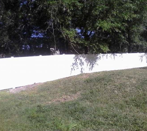 Affordable Fence Center - Orange Park, FL. white vinyl privacy fence
