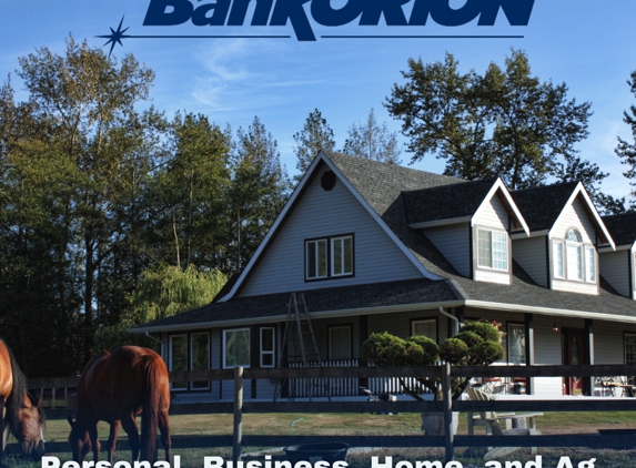 BankORION - Orion, IL. Mortgages, new construction loans, and refinancing all within your Orion community