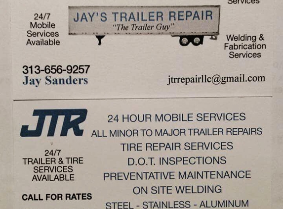 JTR TRUCK & TRAILER REPAIR - Dearborn Heights, MI