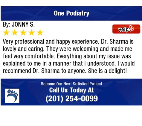 One Podiatry - Saddle Brook, NJ