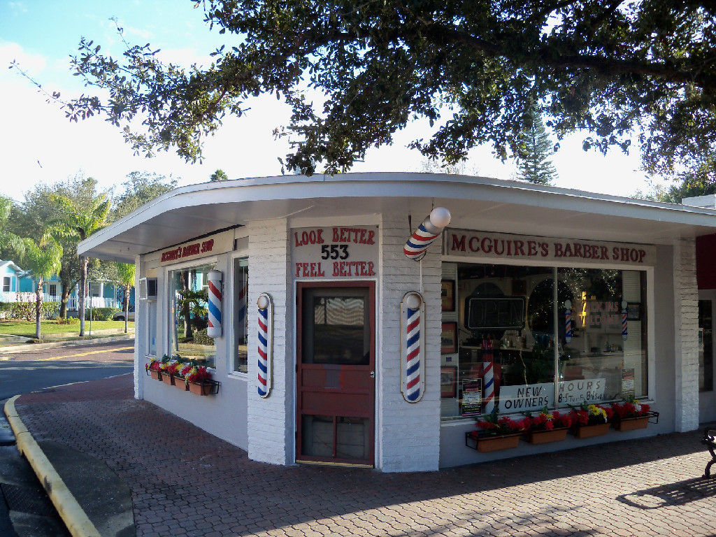 Mcguire S Barber Shop 553 Main St Dunedin Fl 34698 Yp Com