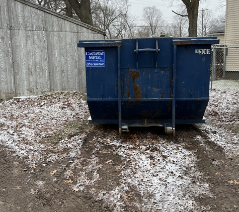 Castaway Metal Recycling - Elkhart, IN. 30 yard Roll Off