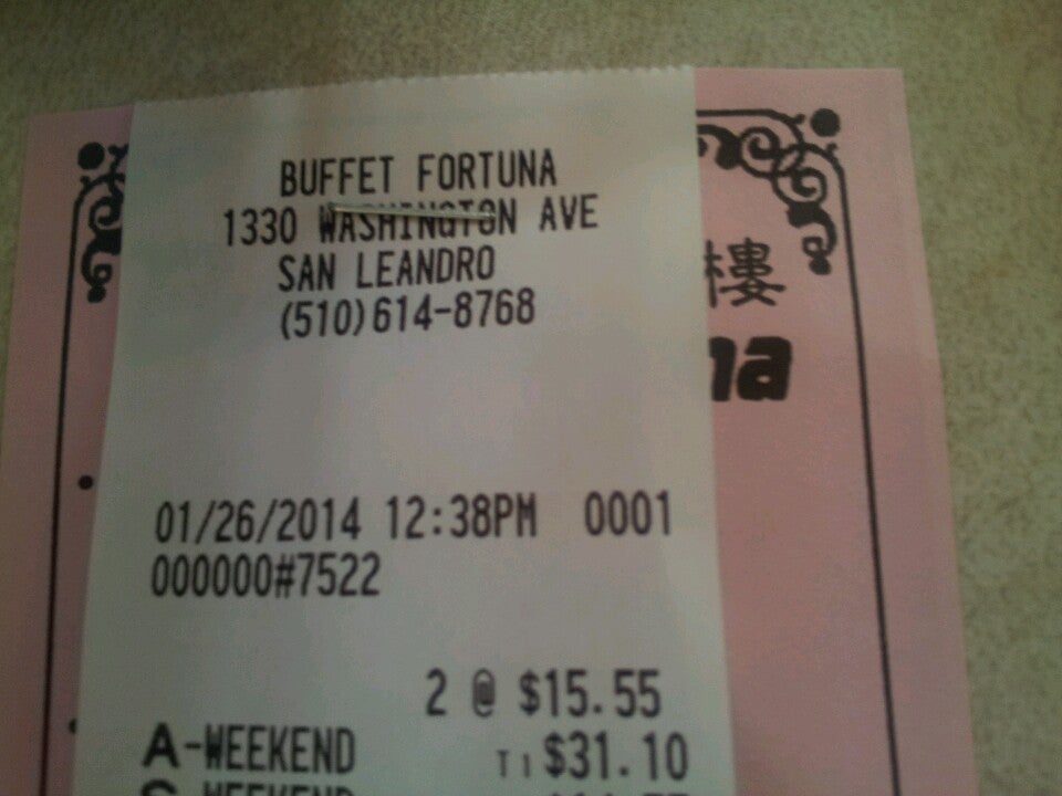 Buffet Fortuna - San Leandro, CA 94577