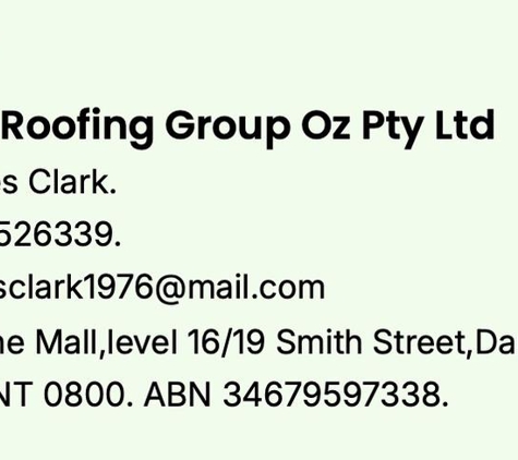 the roofing group oz pty Ltd - Perth, WA. His new fake address in Darwin.