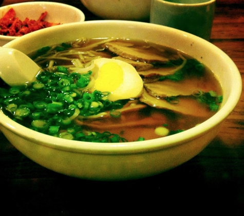 Koraku - Los Angeles, CA. Miso broth ramen - SO GOOD!