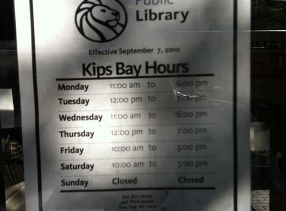 Kips Bay Library - New York, NY