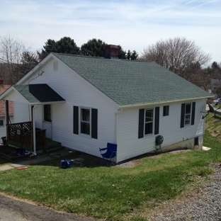 Shell Restoration - New Castle, PA. Hail damaged home. Roof and siding paid for by the insurance company