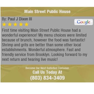 Main Street Public House - Columbia, SC