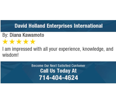 David Holland Enterprises - Orange, CA