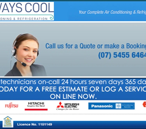 Always Cool - Noosaville, QLD. We Provide Great Service At An Affordable Price