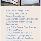 GARAGE DOORS BURBANK CA