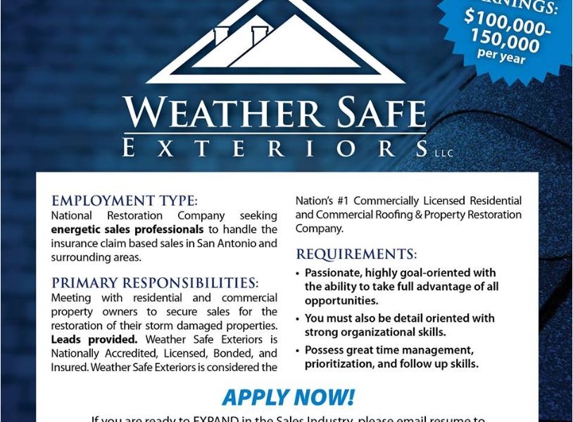 Weather Safe Exteriors LLC - Las Cruces, NM