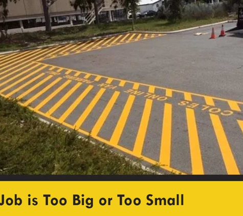 Pelican Linemarking - Secret Harbour, WA. No Job is Too Big or Too Small