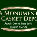 A  Monument & Casket Depot - Caskets
