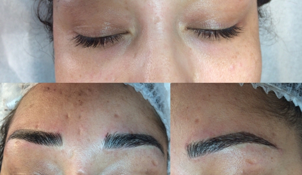 SJ Royal Brown & Beauty - Burbank, CA. Patchy eyebrows are nicely filled in!