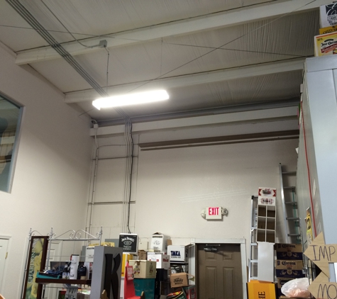 Hobbs Service Co. LLC. After the led light is installed, there is a dramatic difference