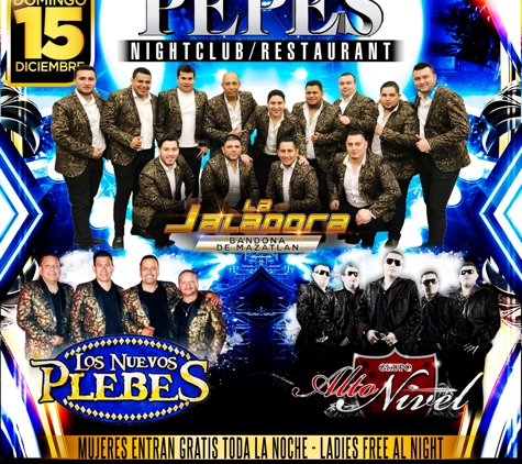 Pepe's Night Club - San Bernardino, CA. Doмιɴɢo de Pαrтy coɴ ...
.
����ᗷᗩᑎᗪᗩ ᒪᗩ ᒍᗩᒪᗩᗪOᖇᗩ