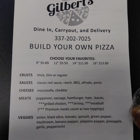 Gilbert's Pizza Deridder