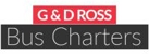 G & D Ross Bus Charters Logo