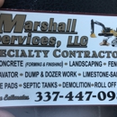 Marshall Services - Septic Tanks & Systems