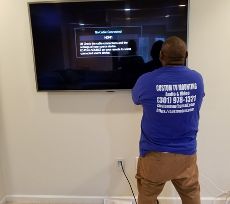 Custom Tv Mounting Audio Video - Brandywine, MD