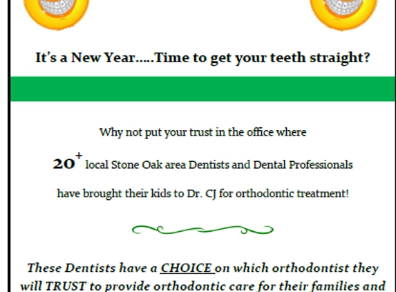 Stone Creek Orthodontics - San Antonio, TX. Choose Right!