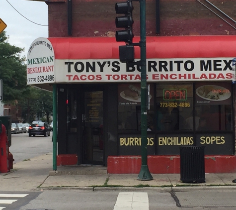 Tony's Burrito Mex - Chicago, IL