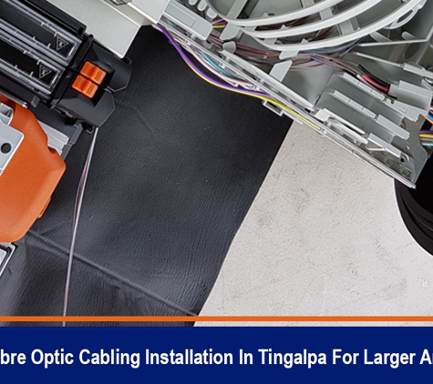 EDC Systems Pty Ltd - Tingalpa, QLD. Fibre Optic Cabling Installation In Tingalpa For Larger Areas