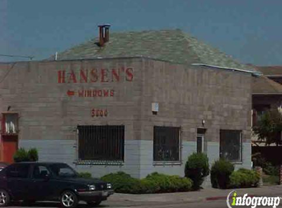 Hansen's Window Shop - Oakland, CA